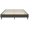 vidaXL Estructura de cama Box Spring tela gris 140x200 cm