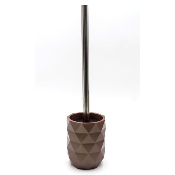 RIDDER Escobilla para inodoro Joyce marr&oacute;n oscuro met&aacute;lico