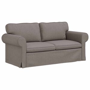 vidaXL Sof&aacute; Taup&eacute; 175 x 82 x 80 cm tela