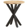 vidaXL Mesa auxiliar de madera maciza de mango 48x48x56 cm