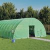 vidaXL Invernadero con estructura de acero verde 108 m&sup2; 18x6x2,85 m
