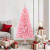 vidaXL &Aacute;rbol de Navidad con 150 LED con soporte Rosa 150 cm PVC