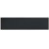 vidaXL Cabecero de Pared 12 pcs Negro 60 x 15 cm tela