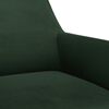 vidaXL Sillas de comedor giratorias 4 unidades terciopelo verde oscuro