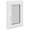 vidaXL Ventana de s&oacute;tano RISOR 50 x 75 cm PVC y vidrio Gris antracita