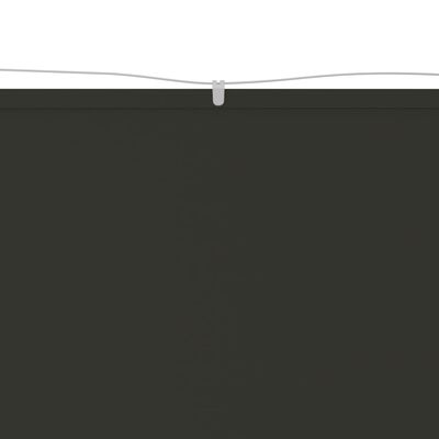 vidaXL Toldo vertical gris antracita 60x600 cm tela oxford