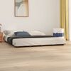 vidaXL Estructura de cama madera maciza de pino marr&oacute;n miel 200x200 cm
