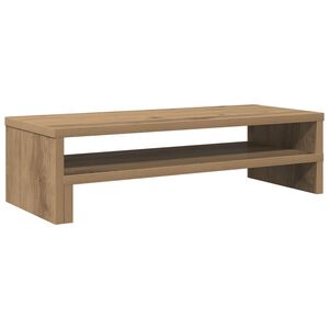 vidaXL Soporte de pantalla madera ingenier&iacute;a roble Sonoma 54x22x15 cm