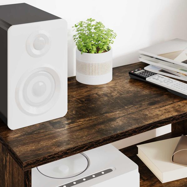 vidaXL Mueble de TV Roble ahumado 60 x 30 x 40 cm Madera de ingenier&iacute;a