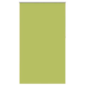 vidaXL Estor Enrollable Opaco hojas verde 130x230cm Tela Ancho 126,6cm