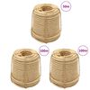 vidaXL Cuerdas de sisal 3 uds 14 mm