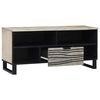 vidaXL Unidades de TV con caj&oacute;n 105 x 33 x 46 cm Madera contrachapada
