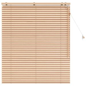 vidaXL Persiana veneciana Aspecto de roble 105 x 130 cm 35 mm