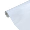 vidaXL L&aacute;mina de ventana esmerilada PVC blanco 45x1000 cm