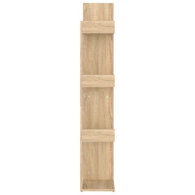 vidaXL Estantería de madera de ingeniería roble Sonoma 48x25,5x140 cm