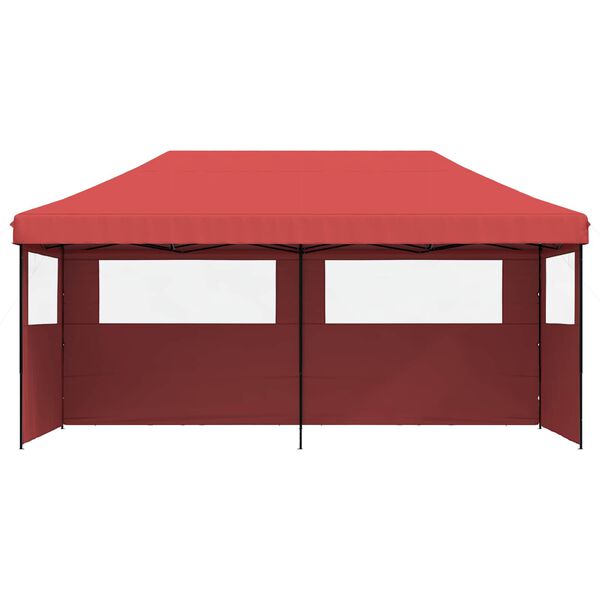 vidaXL Carpa de Fiesta Burdeos 292 x 580 x 315 cm Tela Oxford