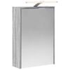 vidaXL Armario con espejo de ba&ntilde;o Gris Sonoma 43 x 16 x 62.5 cm
