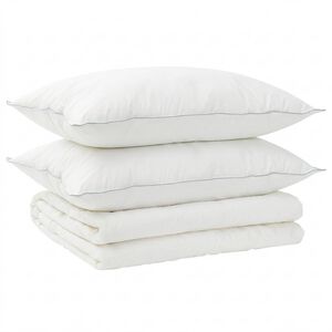 vidaXL Juego de edred&oacute;n y almohada 3 uds. 200x200 cm Verano 140 GSM