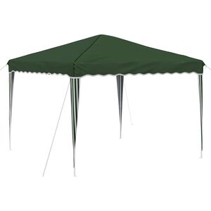 vidaXL Carpa Plegable para Fiestas 288 x 288 x 245 cm Verde