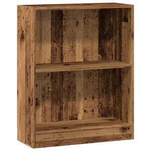 vidaXL Estanter&iacute;a madera de ingenier&iacute;a color envejecido 60x24x76 cm