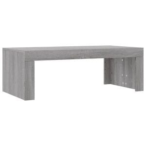vidaXL Mesa de centro madera de ingenier&iacute;a gris Sonoma 102x50x36 cm