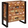 vidaXL Aparador Marr&oacute;n 66 x 33 x 70 cm Madera reciclada maciza