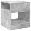 vidaXL Mesa Auxiliar Gris Concreto 40,5 x 40 x 45 cm