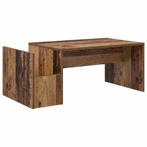 vidaXL Mesa de Caf&eacute; Madera vieja 90 x 45 x 35 cm Madera de ingenier&iacute;a