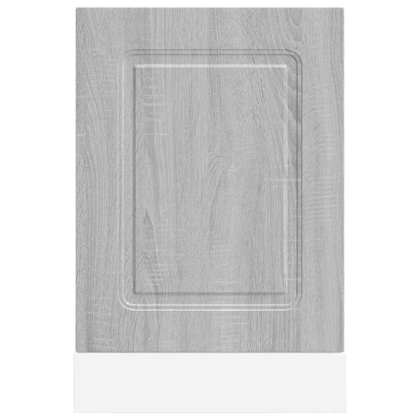 vidaXL Panel para lavavajillas&nbsp;Kalmar&nbsp;gris sonoma 45x1,5x67 cm