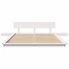 vidaXL Estructura de cama Marr&oacute;n 140 x 190 cm Madera