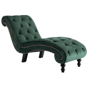 vidaXL Div&aacute;n de terciopelo verde