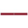 vidaXL Toldo lateral retráctil para patio rojo 140x1200 cm