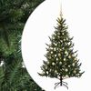 vidaXL &Aacute;rbol de Navidad artificial con bolas 120 cm 150 LED