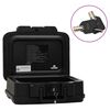 vidaXL Caja fuerte negra 38x32,5x16,5 cm