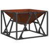vidaXL Hoguera Marr&oacute;n 50 x 50 x 35 cm Acero autopatinable