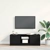 vidaXL Gabinete de TV Roble Negro 102 x 32 x 35.5 cm