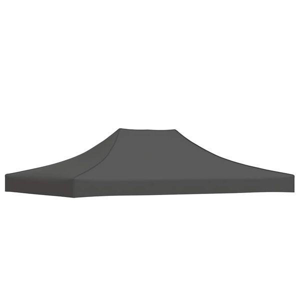 vidaXL Techo de carpa para celebraciones gris antracita 4x3 m 270 g/m²