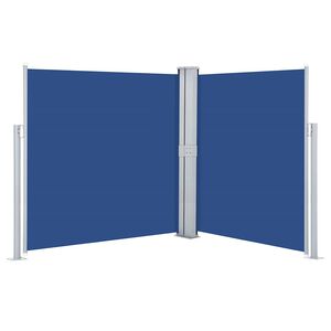 vidaXL Toldo lateral retr&aacute;ctil azul 160x600 cm