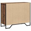 vidaXL Cajonera con caj&oacute;n 2 pcs Madera vieja 91 x 35,5 x 74,5 cm