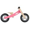 vidaXL Bicicleta sin pedales para niños rosa