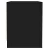 vidaXL Mesitas de noche 2 uds madera ingenier&iacute;a negro 45x34x44,5 cm