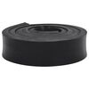 vidaXL Borde de goma para quitanieves negro 250x8x2 cm