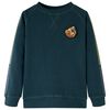 Sudadera infantil verde musgo 92