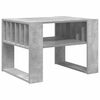vidaXL Mesa de Caf&eacute; Gris Concreto 66 x 49,5 x 45 cm