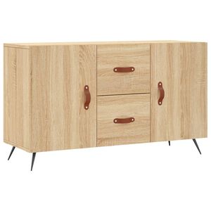 vidaXL Aparador de madera de ingenier&iacute;a roble Sonoma 100x36x60 cm