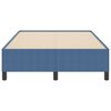 vidaXL Cama tipo Box Spring Azul 120 x 190 cm Terciopelo