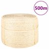 vidaXL Cuerda 100% sisal 10 mm 500 m