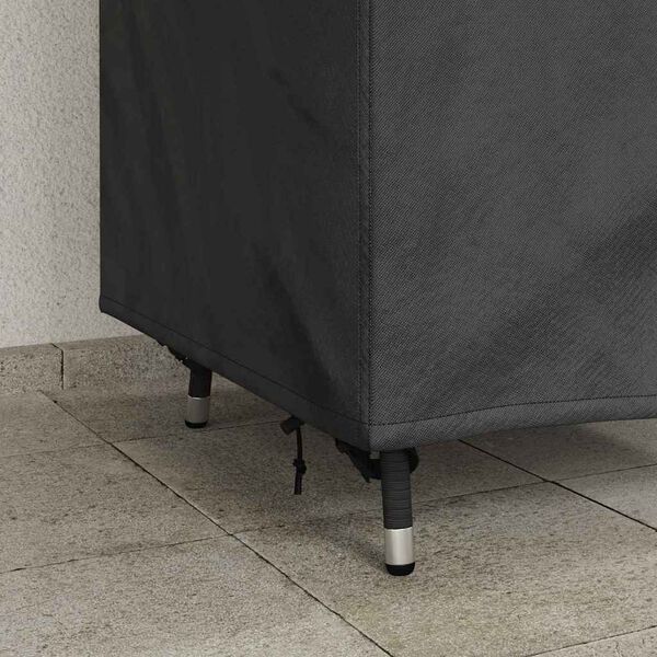 vidaXL Funda para Silla de Jardín Negro 70 x 70 x 85 / 125 cm Tela 210D