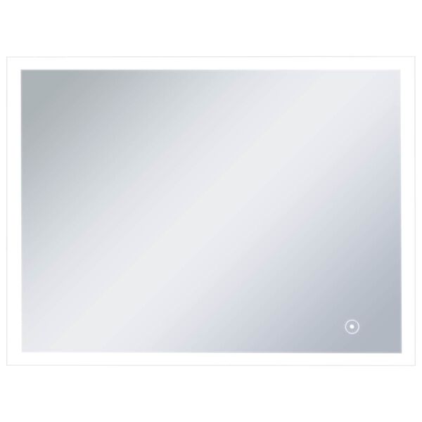 vidaXL Espejo de pared de baño con LED y sensor táctil 80x60 cm
