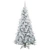 vidaXL &Aacute;rbol de Navidad artificial con ramas articuladas 210 cm